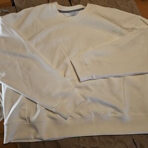 Peloton Washed Interlock Pintuck Crewneck Sweatshirt